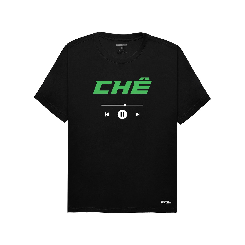 Áo phông thun Chê "Track" in 4 chiều, sản xuất bởi Coolmate