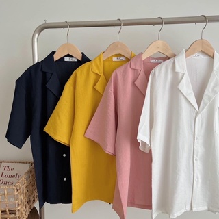 Sơ mi đũi cổ vest (ảnh thật/ có sẵn)