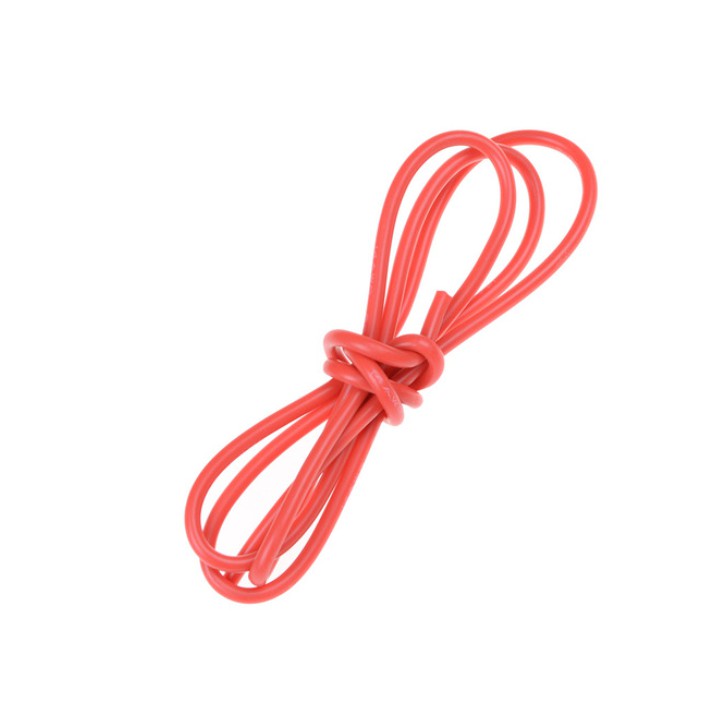 1 Cặp Dây Điện silicone Màu Đỏ Và Đen AWG 10 12 14 16 18 20 22 24 26