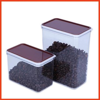 Hộp nhựa đựng cà phê, trà , đồ khô 700ml và 1500ml