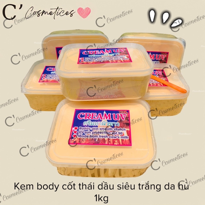 Kem Body Cốt Thái Trắng Da Nguyên Chất hủ 1kg