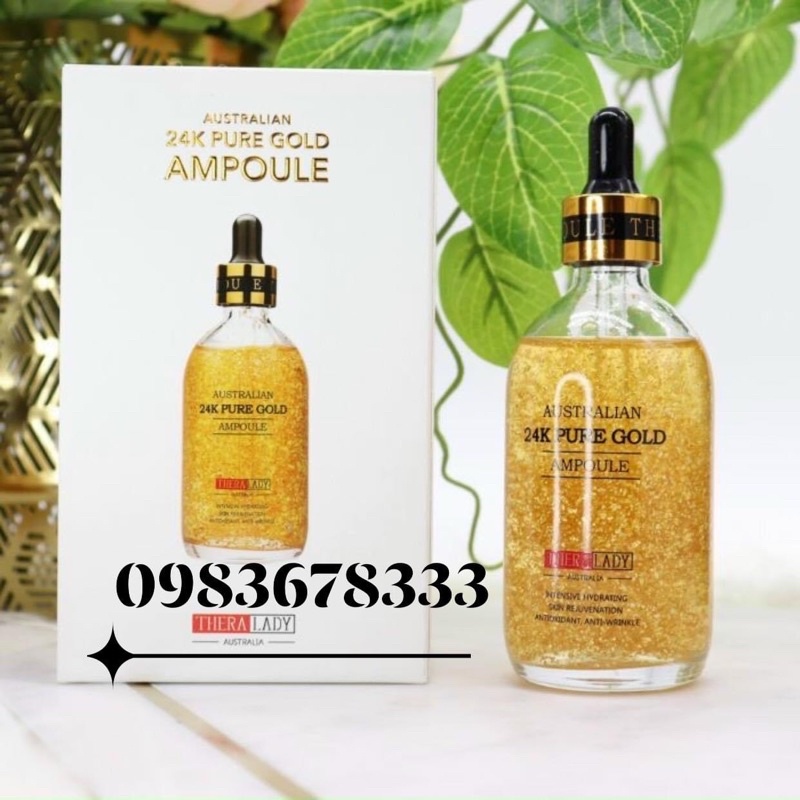 Serum [Tinh Chất Vàng 24k Hàng Úc] Ampoule Pure Gold