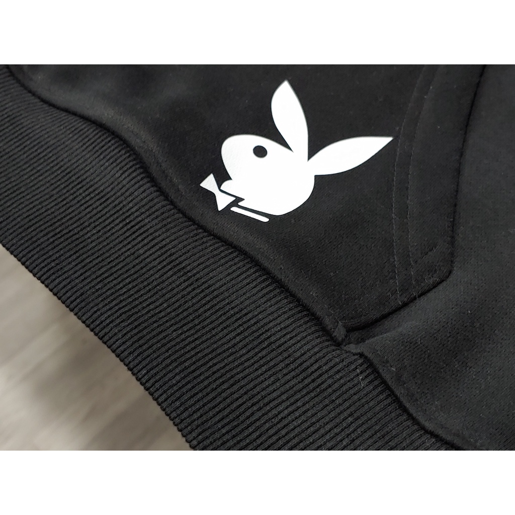Áo Hoodie Play Boy Form Unisex, Áo Dài Có Mũ Nỉ Bông Play Boy 350gsm dày mịn PLAY1 | BigBuy360 - bigbuy360.vn