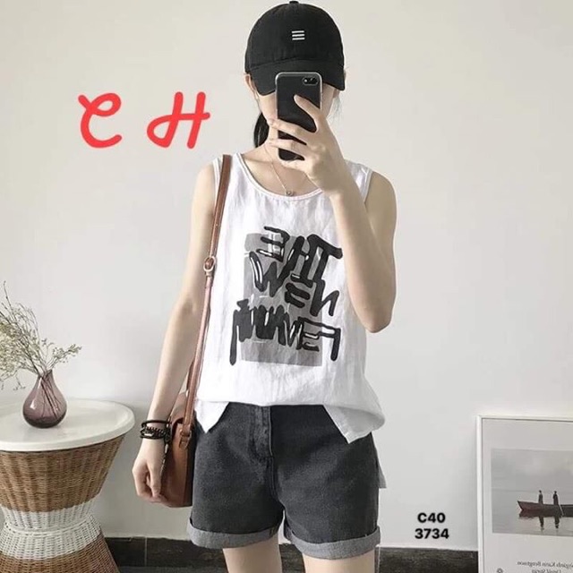 Áo tanktop thenew (C)