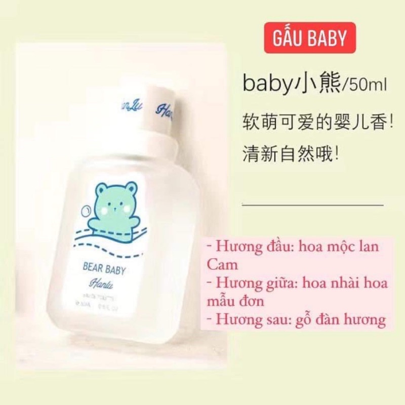 Nước hoa em bé Hanlu