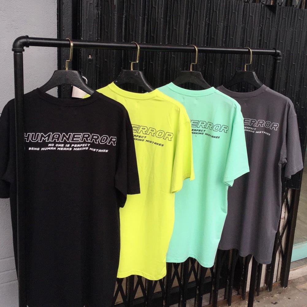 Áo thun VENDER Basic Tee - Human Error, dáng rộng ( V23)