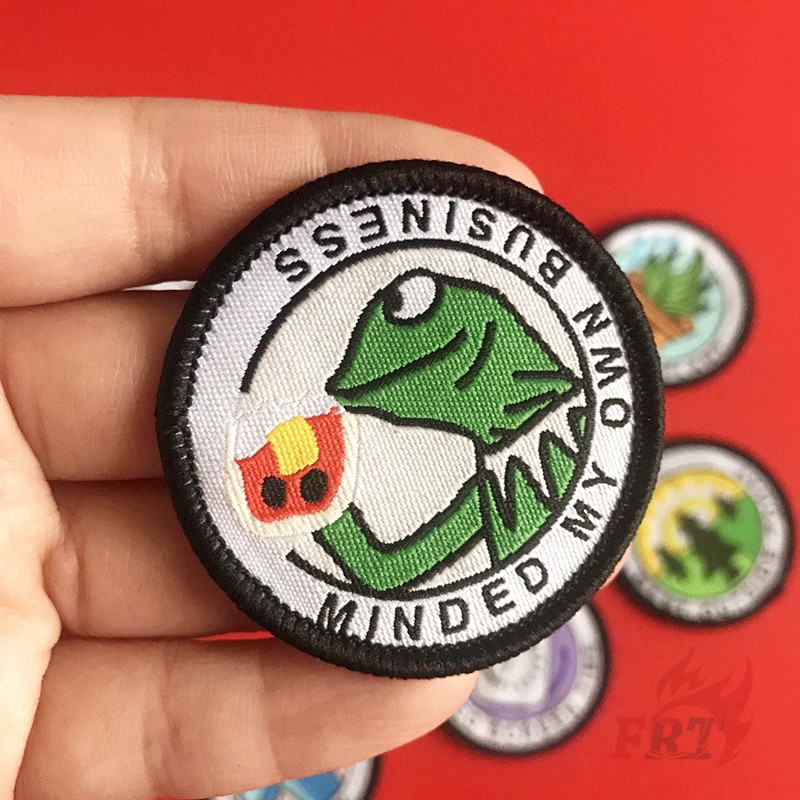 Set 1 / 3 Miếng Vá Ủi Quần Áo Hình Độc Đáo 4.8cm