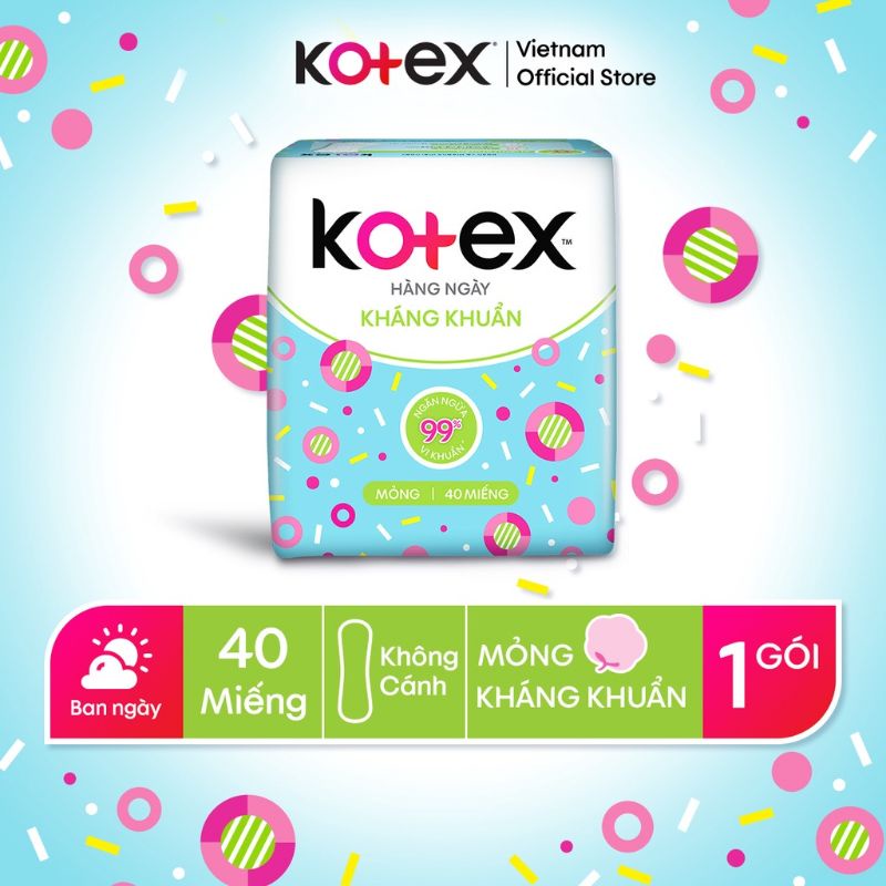 Kotex hàng ngày 40 miếng