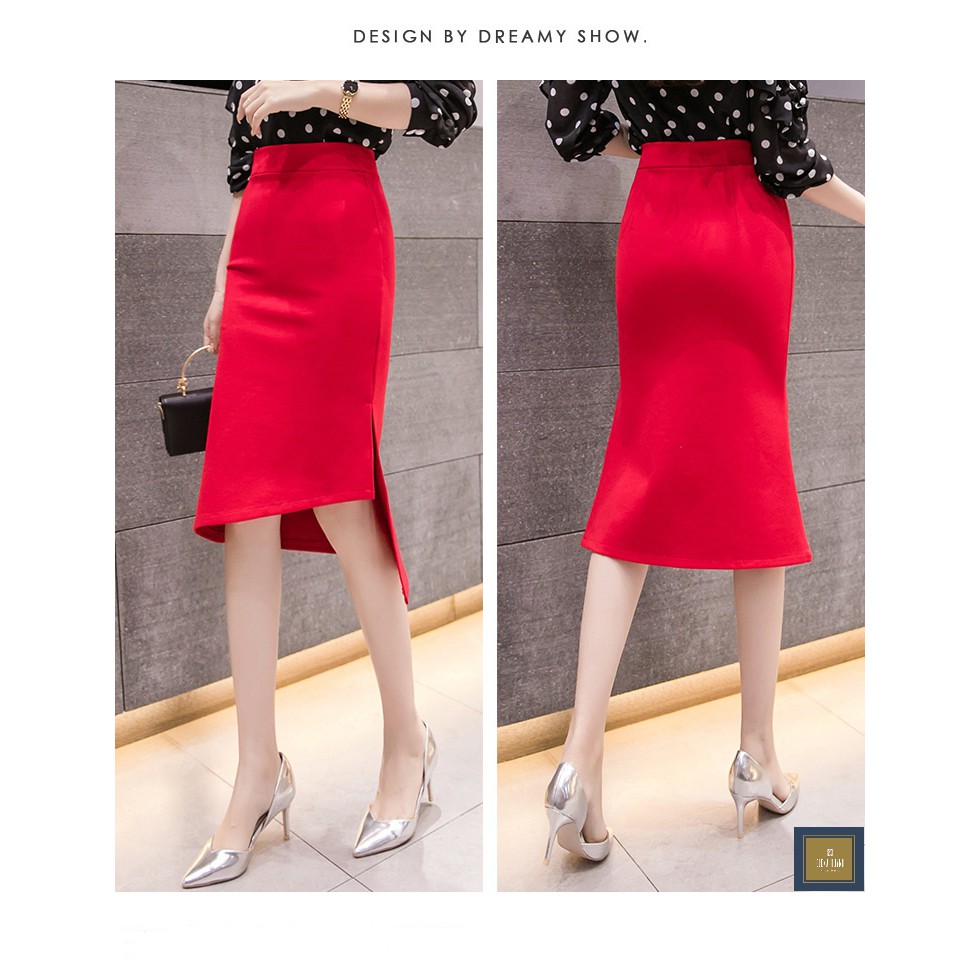 Chân váy ôm công sở phong cách Hàn Quốc | BigBuy360 - bigbuy360.vn