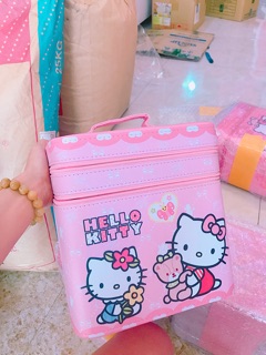 Hộp đựng mĩ phẩm kitty