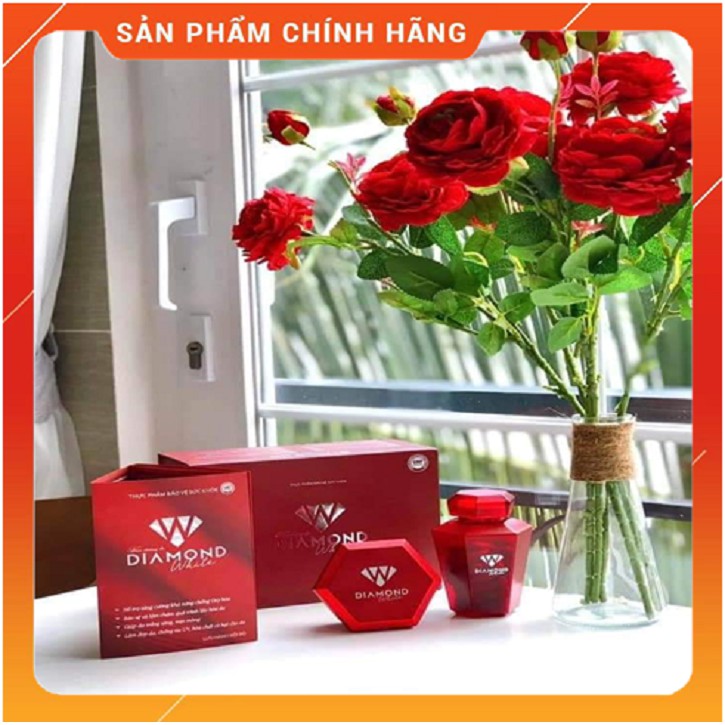 DIAMOND WHITE - Viên Uống Trắng Da Phiên bản Mới 2020💖 Trắng gấp 3 lần Beauty Plus💖 TEM CÀO | BigBuy360 - bigbuy360.vn