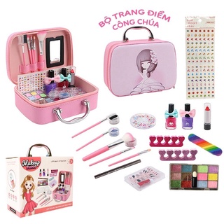 Vali trang điểm cho bé gái, đồ chơi makeup trẻ em cao cấp