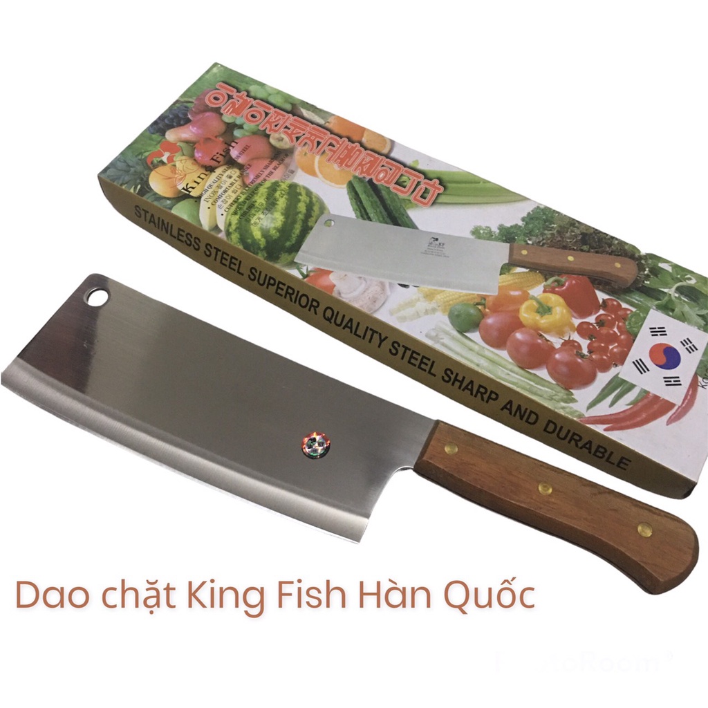 Dao Chặt King Fish Hàn Quốc Dùng Để Chặt Xương, Thịt, Cá, Chế Biến Món Ăn