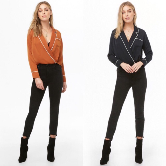 Sơ mi kiểu pijama F21 vnxk