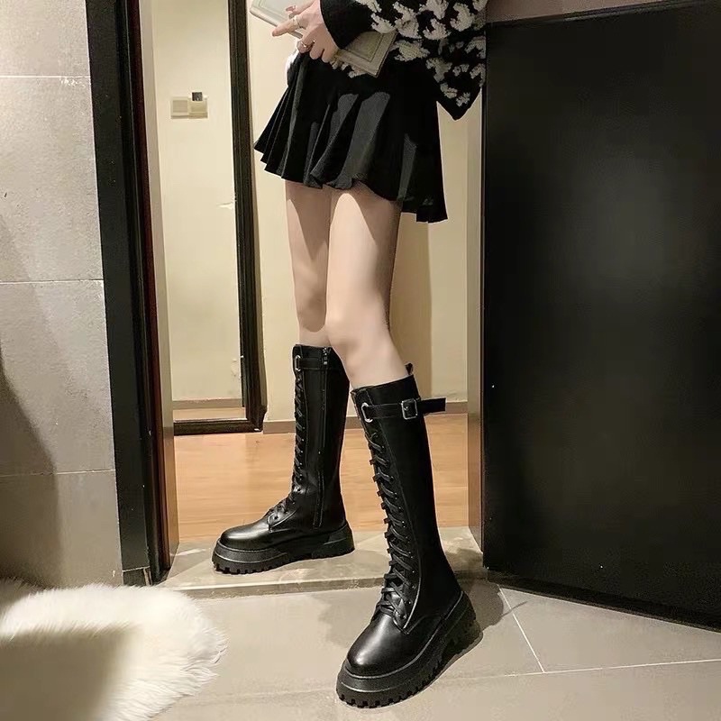 [RẺ VÔ ĐỊCH] FEEDBACK ẢNH THẬT Order Martin boots cổ cao ulzzang da PU siêu bền (Hàng best seller) | BigBuy360 - bigbuy360.vn