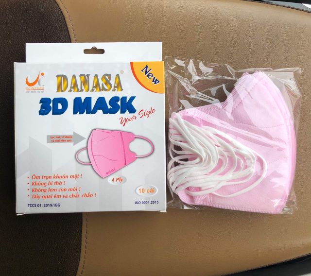 [Hộp 10 cái] khẩu trang 3D mask Danasa | BigBuy360 - bigbuy360.vn