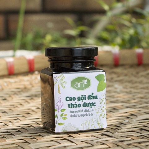 Minh Hồng - Cao Gội Đầu Bồ Kết Thảo Dược Thiên Nhiên One4One- Giúp Tóc Khỏe, Ngăn Rụng - 120gr  Herbal Shampoo
