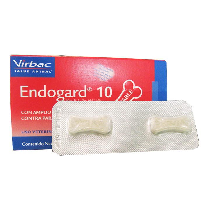 Viên nhai xổ giun Endogard 10 Virbac của Pháp