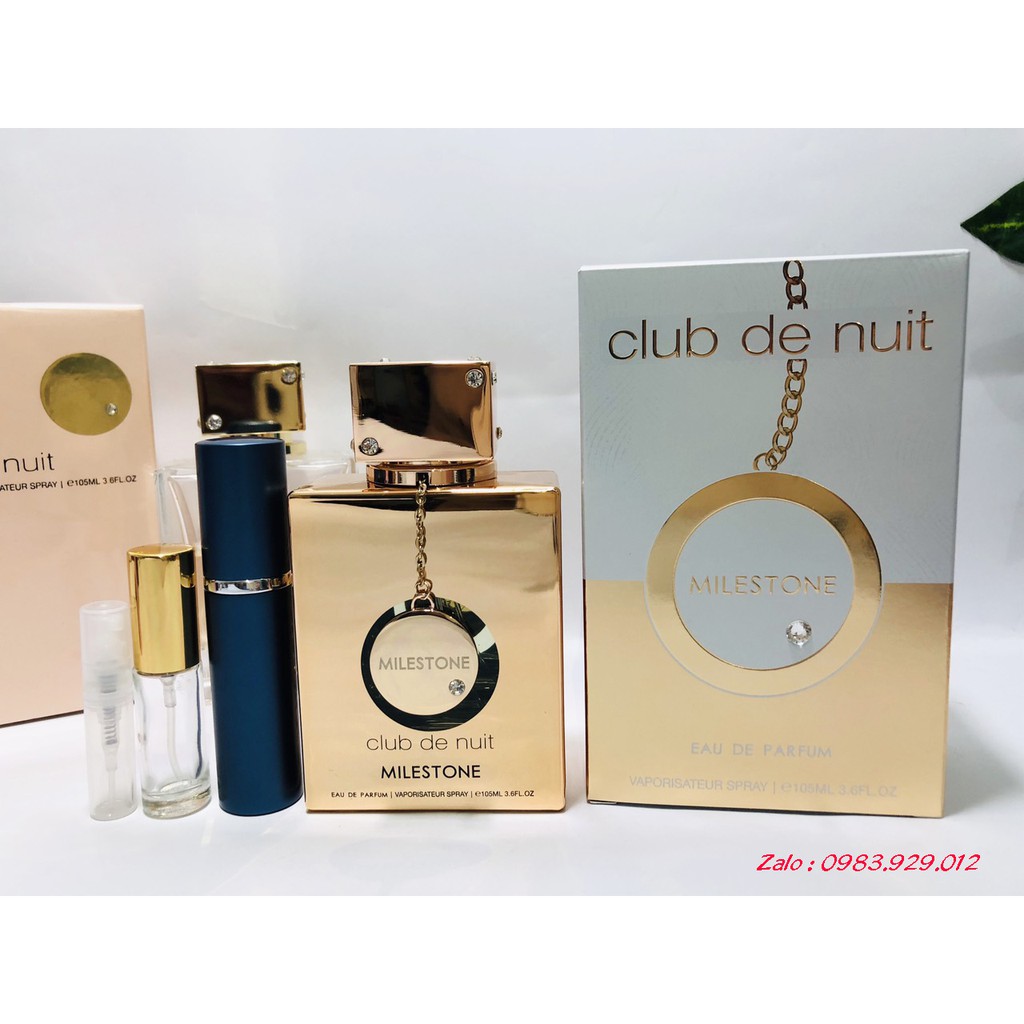 [Mẫu Thử 2,5,10ml] Nước Hoa Armaf Club De Nuit Milestone | BigBuy360 - bigbuy360.vn