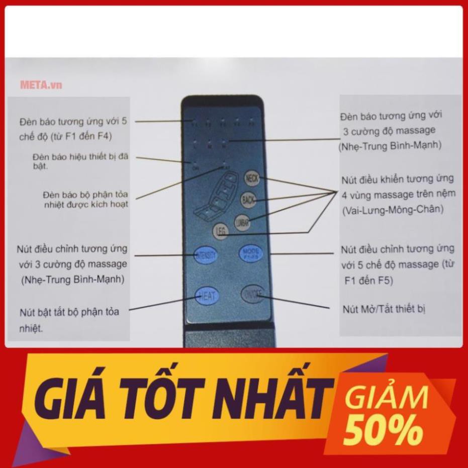 [ HÀNG CHÍNH HÃNG ] Nệm massage toàn thân bella