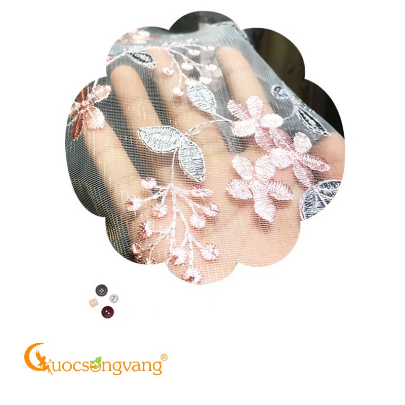 Chân váy ren chân váy maxi hai lớp GLV072 Cuocsongvang