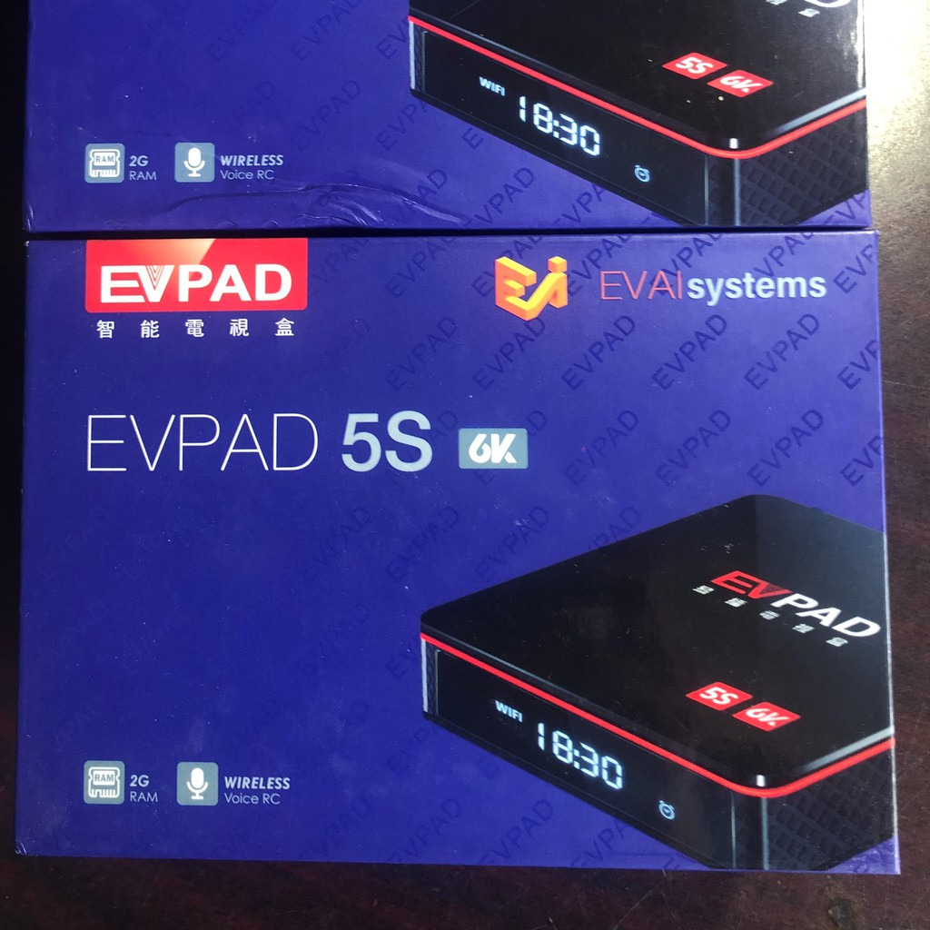 EVPAD 5S (MODEL 2020) - XEM TRUYỀN HÌNH 14 QUỐC GIA VỚI HƠN 1100 KÊNH Miễn Phí Thuê Bao