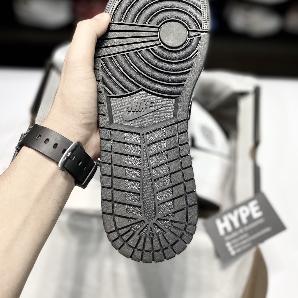 Giày sneaker | jordan 1 mid white black  bản 1:1 .