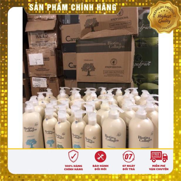 CẶP DẦU GỘI DẦU XẢ BIOTIN COLLGEN 1000ML -  GIẢM RỤNG TÓC