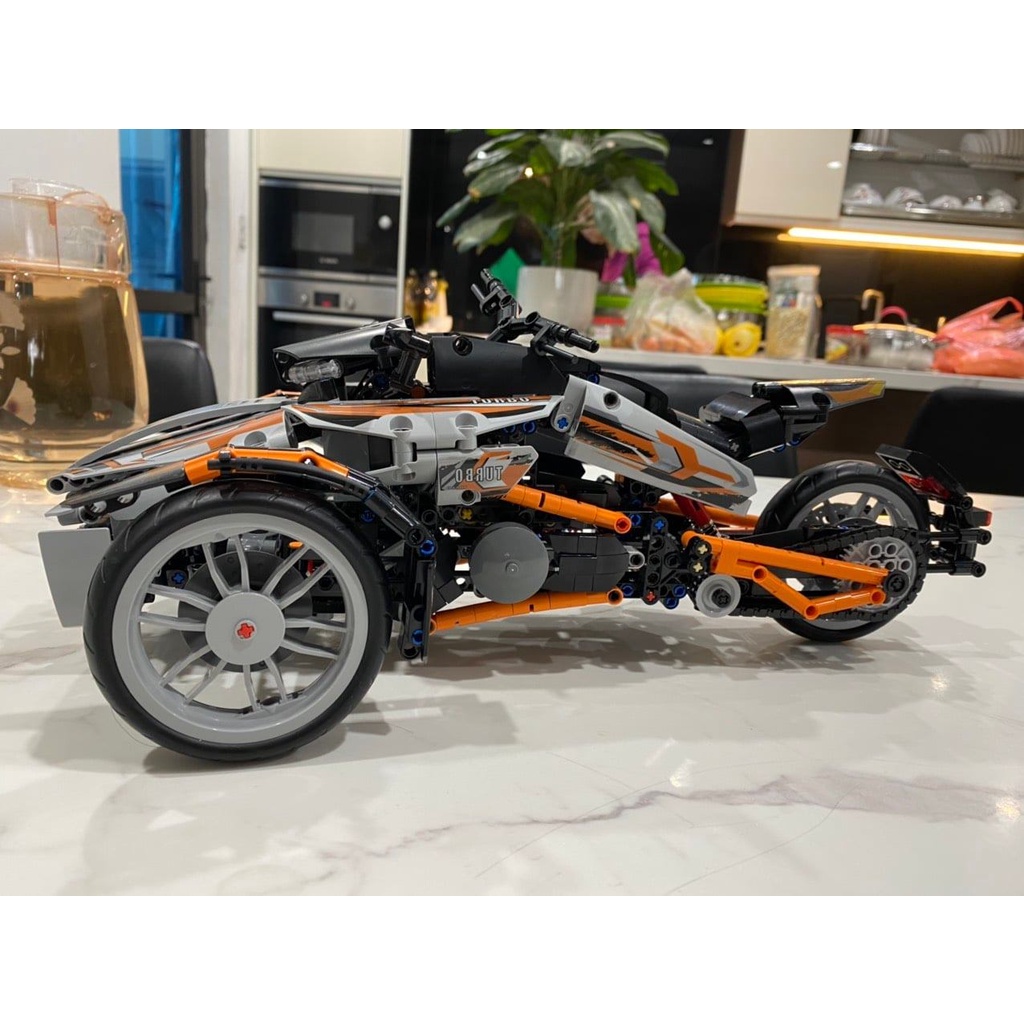 Đồ chơi lắp ráp Lego Technic mô hình Xe máy Motorcycle – MOYU BLOCK 88013