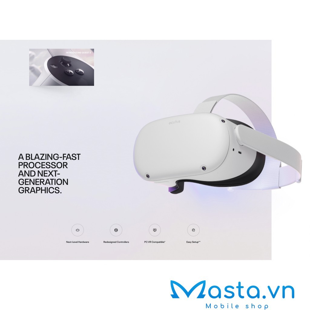 Oculus Quest 2 kính thực tế ảo hàng chính hãng VR 64GB/128GB/256GB