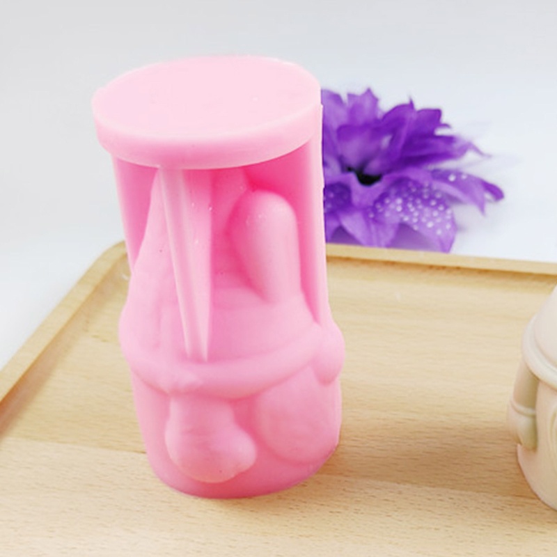 Khuôn Silicone Làm Bánh Hình Ông Già Noel 3D