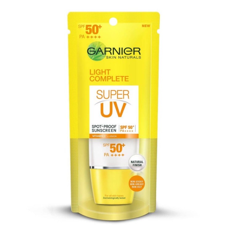 Kem Chống Nắng Dưỡng Sáng Ngừa Thâm Da Garnier Super UV Natural Spot Proof Sunscreen SPF 50+/ PA++++ 30ml