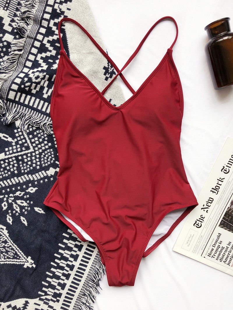 [Mã FAGREEN245 giảm 10% tối đa 30K đơn 99K] ONE PIECE Đồ Bơi Một Mảnh Màu Trơn Đơn Giản | BigBuy360 - bigbuy360.vn