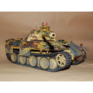 (Thiết kế chuẩn) Bộ kit mô hình giấy 3D Xe tăng  Panzer V Panther German Tank