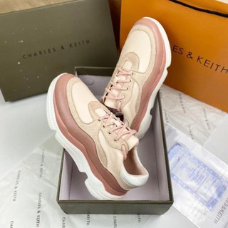 JKV²h(VIDEO) Giày Thể Thao Nữ Cnk 3p Hồng Cá Tính Da Mềm Êm Fullbox Bill Túi Cao Cấp