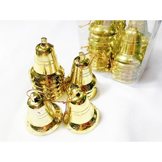 Bộ 05 chuông giáng sinh trang trí cây thông noel. trang trí giáng sinh