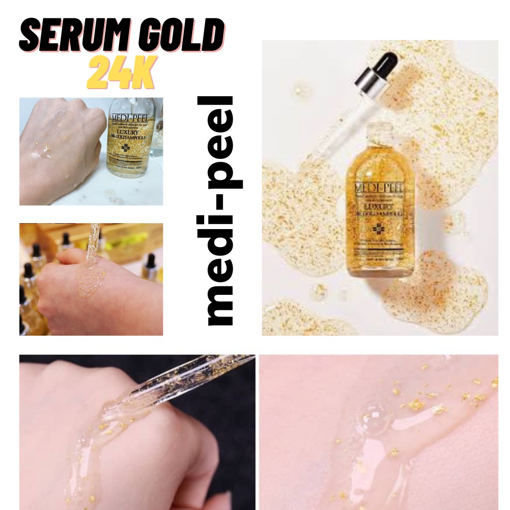 SERUM DƯỠNG TRẮNG / MEDI -PEEL /Tinh Chất Vàng MEDI-PEEL Luxury 24K Gold Ampoule