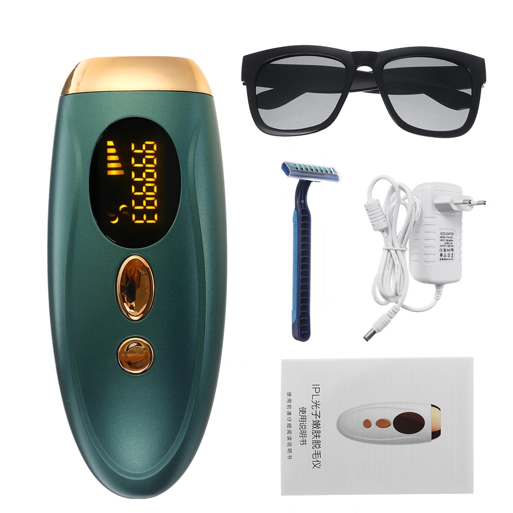 Máy triệt lông bằng Laser 999999 Máy triệt lông vĩnh viễn sau 3 lần sử dụng bằng Laser IPL bảo hành 1 đổi 1