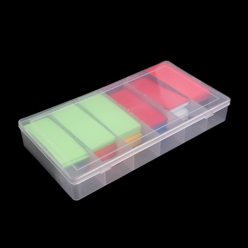 Set 280 Ống Co Nhiệt PVC Phẳng 18650 18500 18.5mm Chuyên Dụng