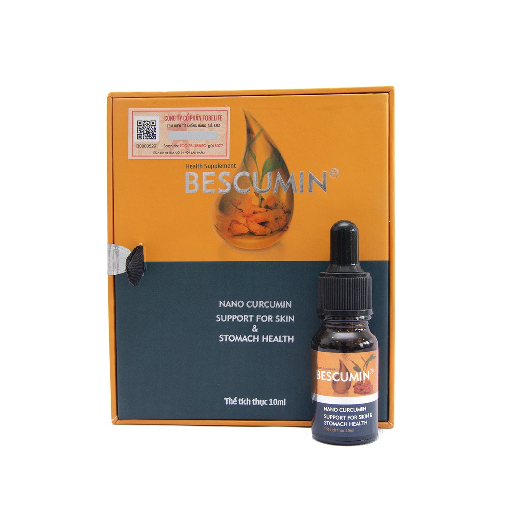 Bescumin –Hỗ trợ điều trị bệnh dạ dày (chai 10ml)