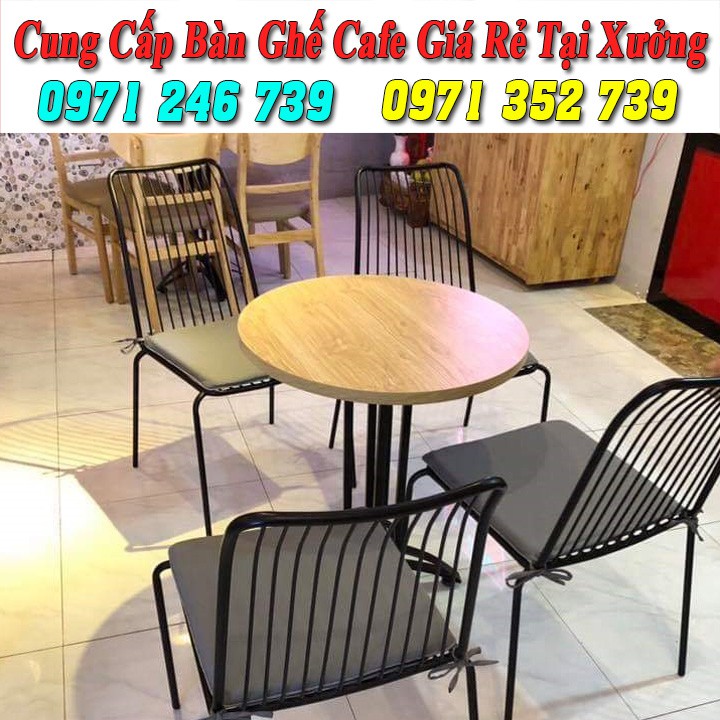 Ghế sắt cafe sân vườn giá rẻ