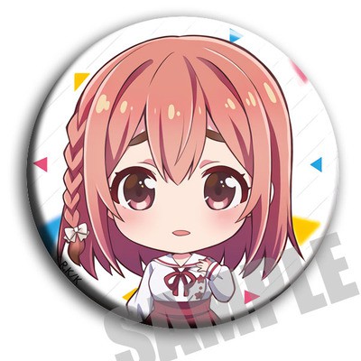 Combo 8 huy hiệu cài áo IN HÌNH Kanojo Okarishimasu Dịch vụ thuê bạn gái ver đầu to anime chibi dễ thương