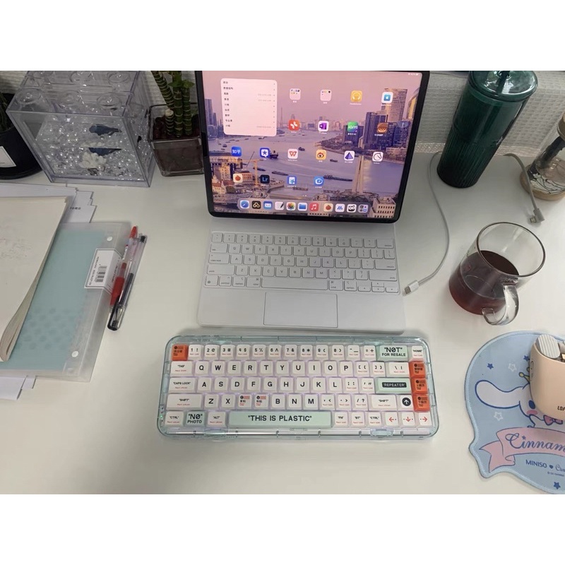 Bàn phím cơ không dây bluetooth MeIgeek mojo68