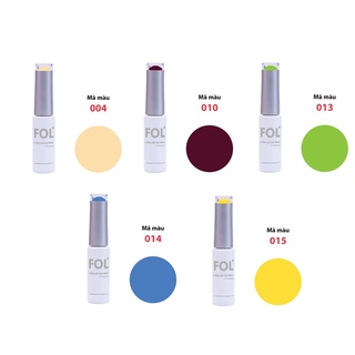 Cọ Nét Gel Fol màu 04 - 29 (Sơn vẽ nét gel Fol)