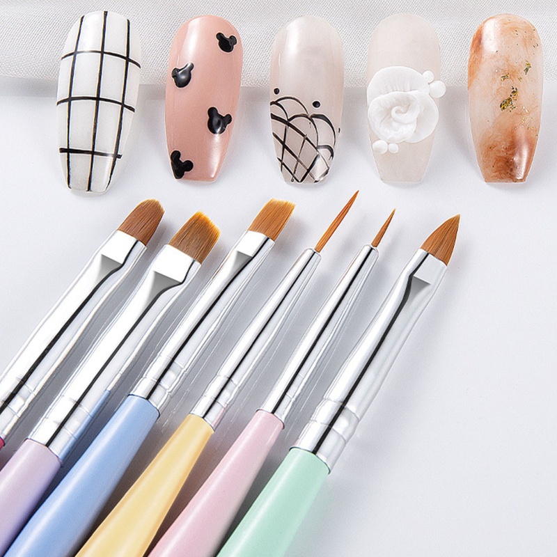 Bộ Cọ Vẽ Trang Trí Móng Tay Nghệ Thuật Dành Cho Salon / Nhà Cửa DIY