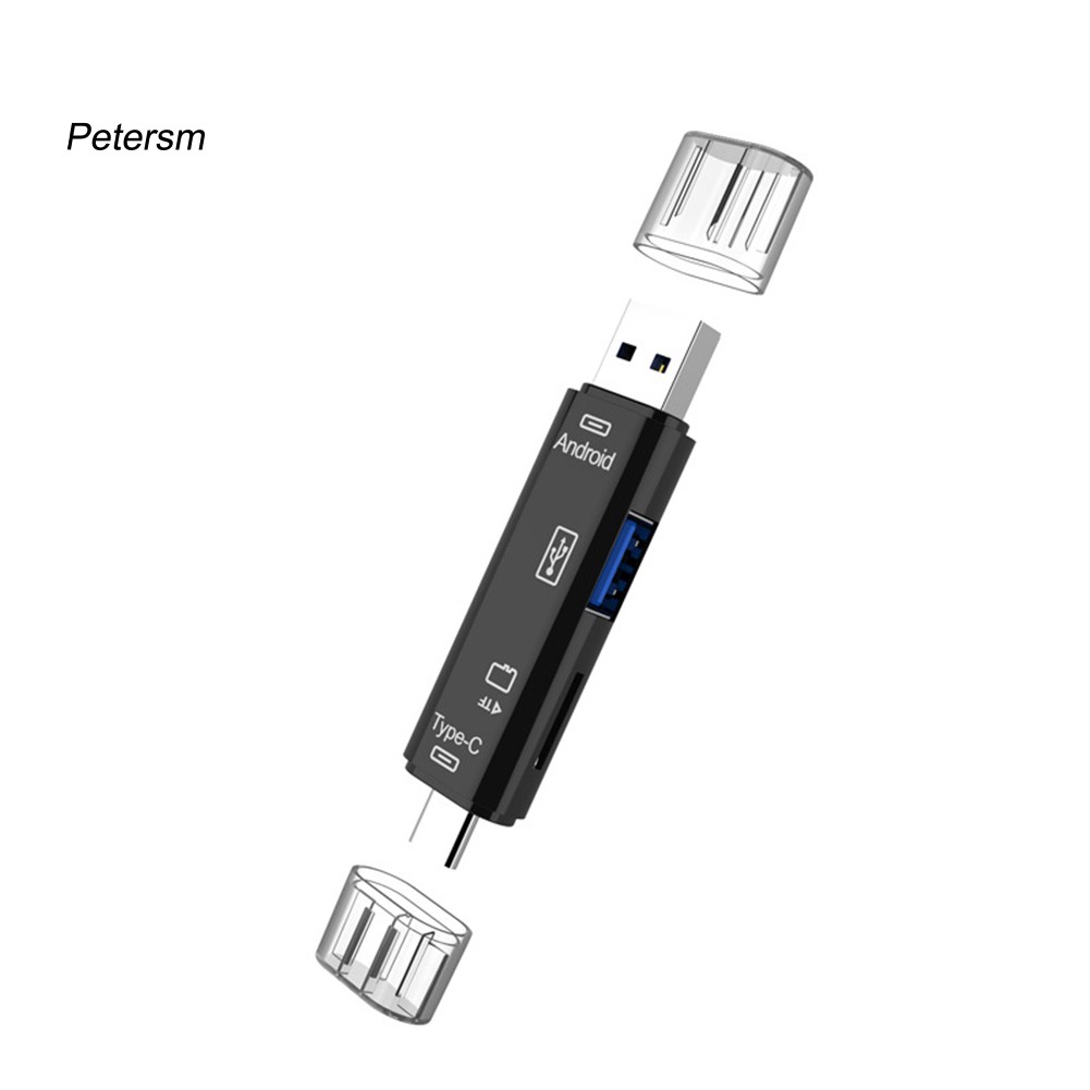 Đầu Đọc Thẻ Nhớ 3 Trong 1 Usb 2.0 Micro-usb Tf Micro-sd