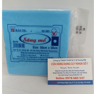 SĂNG MỔ BẢO THẠCH 50x50 CM CÓ LỖ