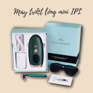 [SIÊU SALE] Máy Triệt Lông Vĩnh Viễn Mini Cầm Tay Tại Nhà-999.000 Xung [ BH-6thang ]