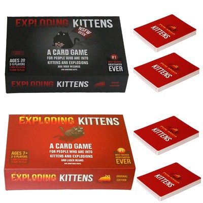 Exploding Kittens Cards Game Family Party Board Games