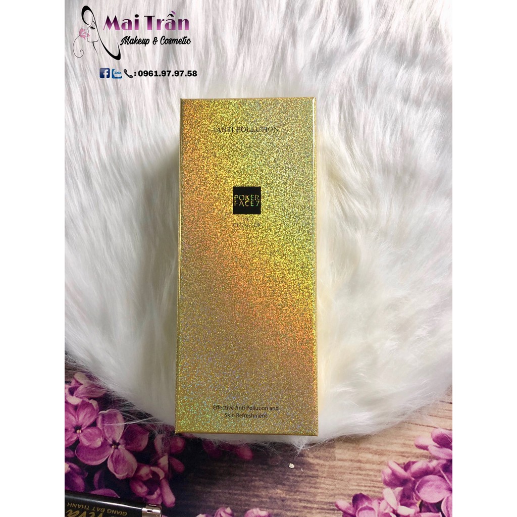 Dầu tẩy trang Poker Face 7 Anti Pollution Oil Cleanser